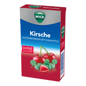Wick Hustenbonbons Wildkirsche & Eukalyptus
