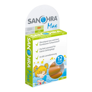 Sanohra Max Gehörschutzstöpsel für Kinder