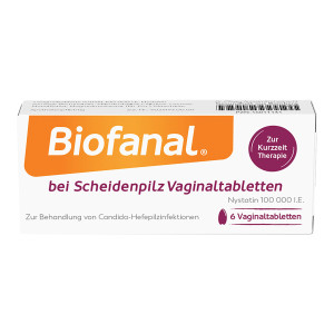 Biofanal bei Scheidenpilz 100 000 I.E. Vaginaltabletten