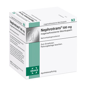 Nephrotrans 500 mg magensaftresistente Kapseln