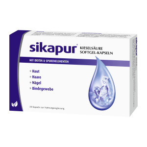Sikapur Kieselsäure Softgel-Kapseln