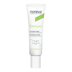 Noreva Exfoliac getönte BB-Creme dunkel