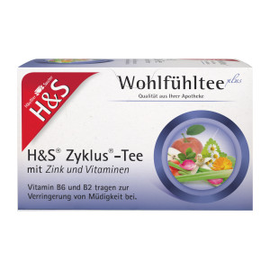 H&S Zyklus-Tee mit Zink und Vitaminen Filterbeutel