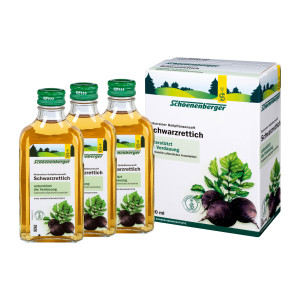 Schoenenberger Naturreiner Heilpflanzensaft Schwarzrettich