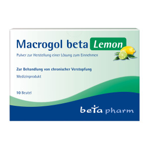 Macrogol beta Lemon Pulver zur Herstellung einer Lösung