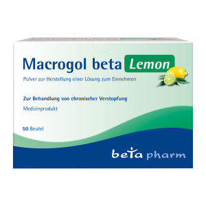 Macrogol beta Lemon Pulver zur Herstellung einer Lösung