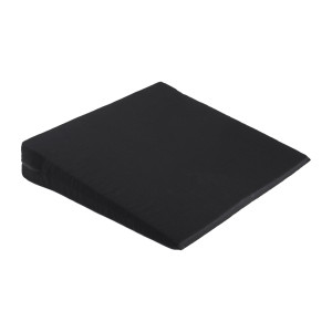 Keilkissen mit Bezug schwarz