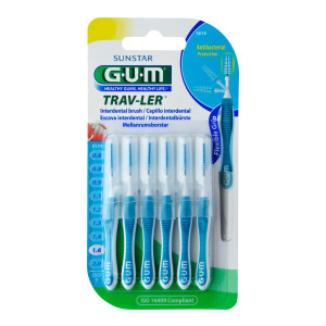 GUM Trav-Ler Interdentalbürsten ISO 5 blau