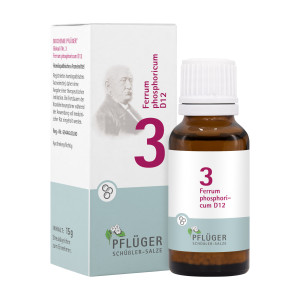 Biochemie Pflüger Globuli Nr. 3 Ferrum phosphoricum D12