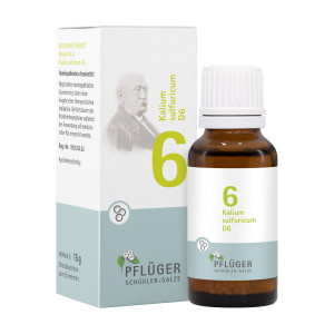 Biochemie Pflüger Globuli Nr. 6 Kalium sulfuricum D6