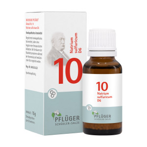 Biochemie Pflüger Globuli Nr. 10 Natrium sulfuricum D6