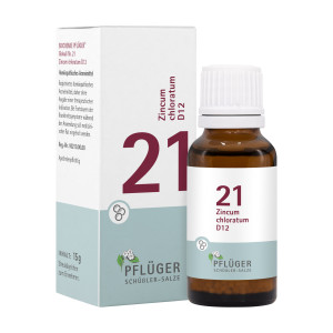 Biochemie Pflüger Globuli Nr. 21 Zincum chloratum D12