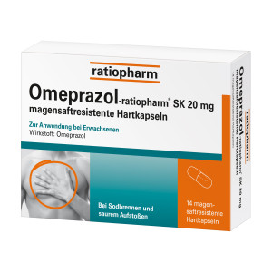 Omeprazol-ratiopharm SK 20 mg Hartkapseln