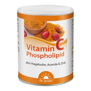 Dr. Jacob's Vitamin-C-Phospholipid Pulver Hagebutte Acerola