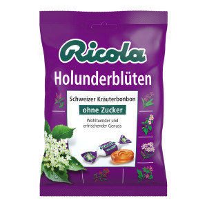 Ricola Holunderblüten-Bonbons ohne Zucker