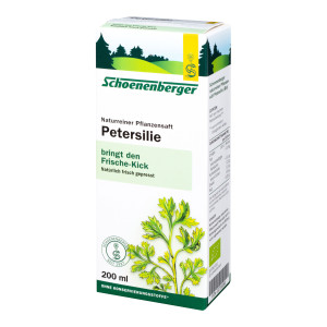 Schoenenberger Naturreiner Pflanzensaft, Petersilie