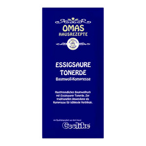 Essigsaure Tonerde - Baumwollkompresse