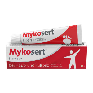 Mykosert Creme bei Haut- und Fußpilz