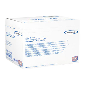 MaiMed Mullkompressen 10x10 cm steril 8fach