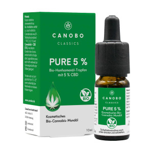 Canobo PURE 5% Bio CBD Mundöl