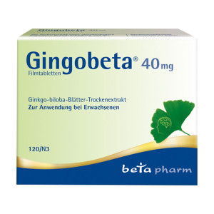 Gingobeta 40 mg Filmtabletten