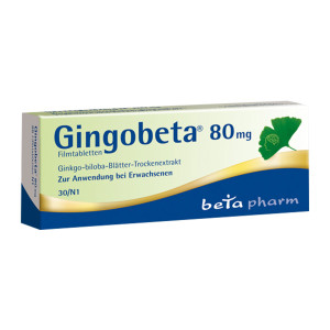 Gingobeta 80 mg Filmtabletten