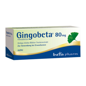 Gingobeta 80 mg Filmtabletten