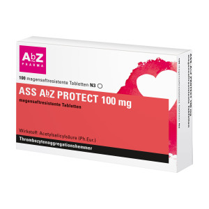 ASS ABZ Protect 100 mg magensaftresist.Tabl.