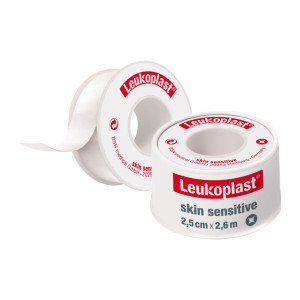 Leukoplast skin sensitive Fixierpflaster 2.5 cm x 2.6 m