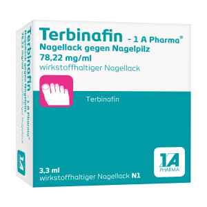 Terbinafin - 1 A Pharma Nagellack gegen Nagelpilz