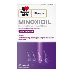 Minoxidil DoppelherzPharma 20 mg/ml Lösung für Frauen