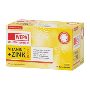 Wepa Vitamin C+Zink Kapseln