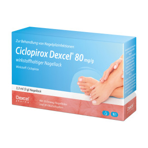 Ciclopirox Dexcel 80 mg/g wirkstoffhaltiger Nagellack