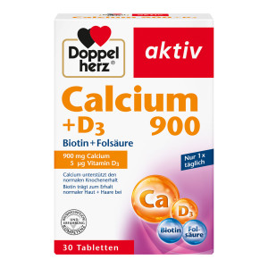 Doppelherz aktiv Calcium 900 + D3 Tabletten