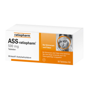 ASS-ratiopharm 500 mg Tabletten