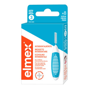 Elmex Interdentalbürsten ISO Gr. 3 blau 0,6 mm