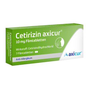 Cetirizin axicur 10 mg Filmtabletten