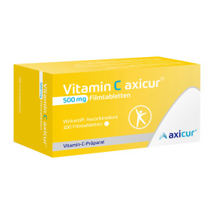 Vitamin C axicur 500 mg Filmtabletten