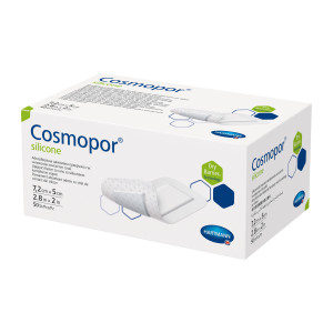 Cosmopor silicone Wundverband 7,2 x 5 cm