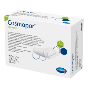 Cosmopor silicone Wundverband 7,2 x 5 cm