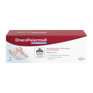 DracoFixiermull waterproof 10 cm x 2 m