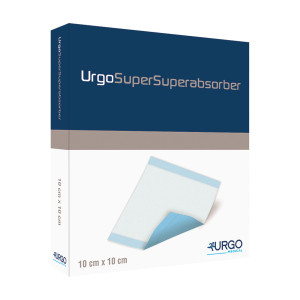 UrgoSupersuperabsorber Wundauflage 10 cm x 10 cm