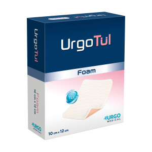 UrgoT&uuml;l Foam Schaumstoffwundauflage 10 cm x 12 cm
