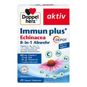 Doppelherz aktiv Immun plus Echinacea Depot Tabletten