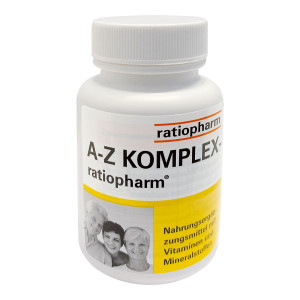 A-Z Komplex ratiopharm - mit 23 Vitaminen & Mineralstoffen