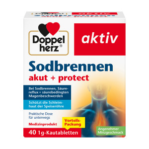 Doppelherz aktiv Sodbrennen akut+protect Kautabletten