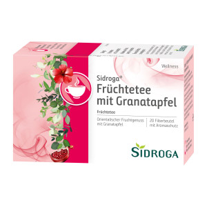 Sidroga Wellness Früchtetee mit Granatapfel