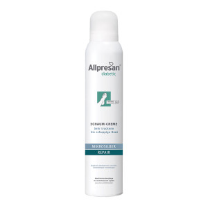 Allpresan diabetic Mikrosilber +Repair Schaum-Creme