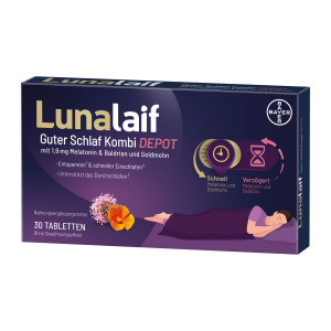 Lunalaif Guter Schlaf Kombi DEPOT-Tabletten