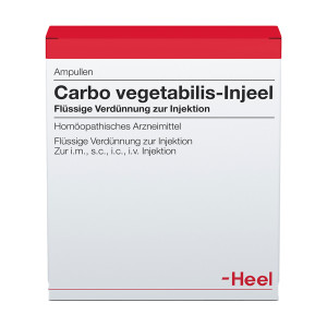 Carbo vegetabilis-Injeel, Verd&uuml;nnung zur Injektion